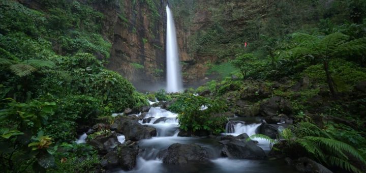 Kapas Biru Waterfall Tour Package