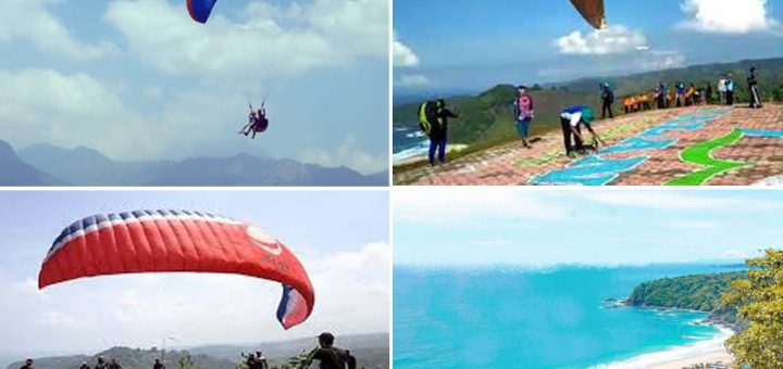 Paragliding Tourism in Modangan Beach