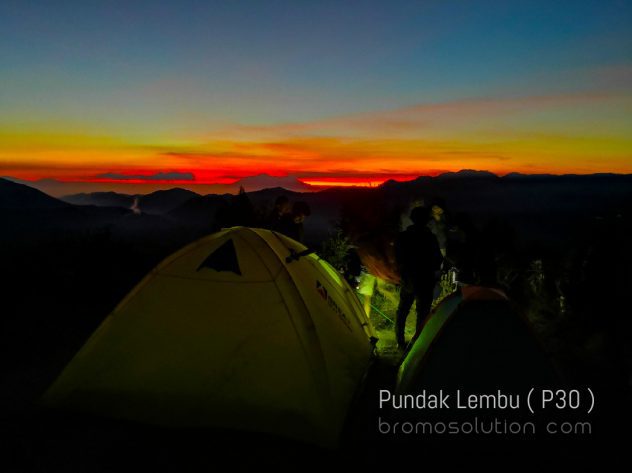 Paket Camping di Pundak Lembu P30 Gunung Bromo